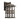 Aplique de pared exterior Kichler (KL-BEACON-SQUARE-S-OZ) Beacon Square compuesto, vidrio E27