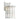 Aplique de pared exterior Kichler (KL-BEACON-SQUARE-S-WHT) Beacon Square compuesto, vidrio E27