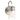 Aplique de pared Kichler (KL-BRINLEY1-NI) Brinley acero, vidrio E27