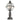 Lámpara de mesa de exterior Kichler (KL-HALLERON-3M) Halleron metal, cristal esmerilado E14 3 bombillas