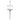 Aplique de pared Kichler (KL-MONA-L-PC) Mona acero, cristal G9 2 bombillas