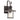 Aplique de exterior Kichler (KL-RIVERWOOD2-M) Riverwood vidrio semillado, aluminio E27