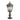 Lámpara de mesa de exterior Kichler (KL-TOURNAI3-L) Tournai aluminio fundido, cristal sembrado E14 2 bombillas