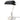 Lámpara de mesa de escritorio Lumina Deco Banker 1L E27, Al. 38cm