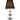 Lámpara de mesa Lumina Deco Veneziana 1L E27, Al. 65cm