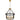 Lumina Deco Berling 8L lámpara de techo colgante E14, P 48cm