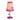 Lámpara De Mesa Infantil Rosa Princess