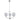 Lampara Sumba 3xe14 Cromo REGx49x49