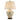 Lámpara de mesa Elstead Lighting (LEAVES-BR-GL-TL) Hojas Marrón Oro Porcelana E27