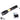Linterna Led Centello Negra 5encend.+cob+zoom Ip44 300lm Iman Y Asa 15.5/18.6x3.8x3.8 Cm 3xaaa