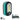 Linterna Led Cob Flash C/gancho E Iman Negro/verde 200lm 9.5x6x3.5cm Compact 3xaaa Incluida