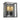 Aplique de pared Elstead Lighting (LOUVRE2) Louvre acero, cristal E27 2 bombillas