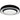 Milagro Plates Plafón empotrable LED D 38cm