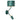 Milagro Ziggy Aplique de pared 2L E27/GU10 Al. 38cm