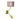 Milagro Ziggy Aplique de pared 2L E27/GU10 Al. 38cm