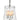 Lumina Deco Berton 4L lámpara de techo colgante E14, P 55cm