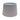 Pantalla Agueda E27 Gris 40dx30dx25h Conica Abierta
