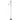 Pie De Salon Rigel 1xe27+1xe14 C/lector Marron 180x34x25.5 Cm