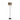 Pie Salon Colet 1xe27 Negro/madera Gris 160x40x40 Cm