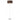 Pie Salon Jerte 1xe27 Blanco/madera Negra 165x40x40 Cm