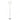Pie Salon Maldivas 1xe27 Cromo/blanco 175x40x40 Cm