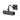 Aplique de pared para cuadros Elstead Lighting (PL1-10-BLACK) Aplique de pared para cuadros de acero E14