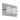 Plafon 2x6w 4000k Antioquia Cromo 800lm (22x11.5x5.5)