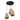 Plafon Campana 3xe27 Saco/marron Regx36x36 Cm
