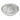 Plafon Hemisferio Cristal/cromo 25xg9 (32x86 D)