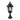 Lámpara de mesa para exterior Elstead Lighting (PR4-BLACK) Parish aluminio fundido a presión, vidrio E27