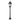 Farola Elstead Lighting (PR5-BLACK) Parish aluminio fundido a presión, vidrio E27