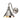 Aplique de pared Elstead Lighting (PV1-PN) Provence acero dulce E27