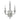 Aplique de pared Hinkley (QN-ASCHER2) Ascher acero, cristal E14 2 bombillas