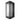 Aplique de exterior Hinkley (QN-CASTELLE-M-BLK) Castelle aluminio, vidrio grabado acanalado E27