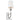 Aplique de pared Feiss (QN-FELIXSTOWE1) Acero Felixstowe, pergamino blanco G9