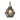 Lámpara de pared exterior Quoizel Heath 1L, latón, E27, altura 42 cm