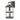 Aplique de pared para exterior Hinkley (QN-LAKEHOUSE2-M-DZ) Lakehouse aluminio, vidrio transparente con semillas E27