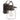 Aplique de exterior Quoizel Lasalle 1L aluminio E27, H 30cm
