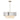 Lámpara colgante Hinkley (QN-REVERIE-8P-CPG) Reverie acero inoxidable y cristal E14 8 bombillas