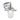 Aplique de pared Hinkley (QN-RIGBY1-BATH-PC) Rigby acero, cristal transparente con semillas E27