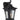 Lámpara de pared exterior Quoizel Bedford 1L de acero, E27, altura 39 cm