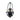 Aplique de pared Quoizel Bradbury 2L de acero negro, E14, alto 41 cm