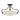 Lámpara de techo Quoizel Chantilly 3L metal bronce E27, D 45cm