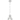 Quoizel Emery 1L colgante de metal y acero, E27 D 20cm