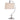 Lámpara de mesa Quoizel Jenkins 1L de metal, E27, altura 62 cm