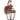 Lámpara de pared exterior Quoizel Newbury 1L, latón, E27, altura 31 cm