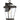Lámpara de pared exterior Quoizel Ravine 1L de acero, E27, altura 51 cm