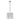 Lámpara colgante Elstead Lighting (SHOAL-1P) Shoal acero, cristal E27