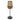 Sobremesa Alto Campana 1xe27 Saco/marron 74x25x25 Cm