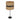 Sobremesa Alto Colet 1xe27 Negro/madera Clara 61x30x30 Cm